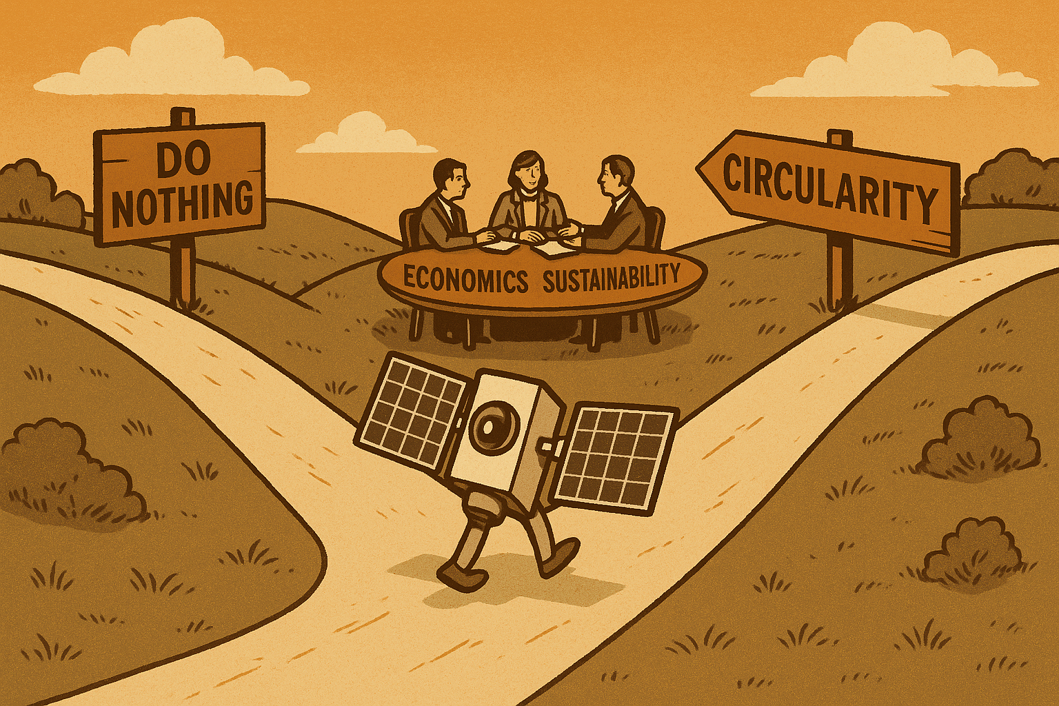 Space Circularity Blog Post 10: Buzzword or Breakthrough? Is the Circular Space Economy a Useful Concept?